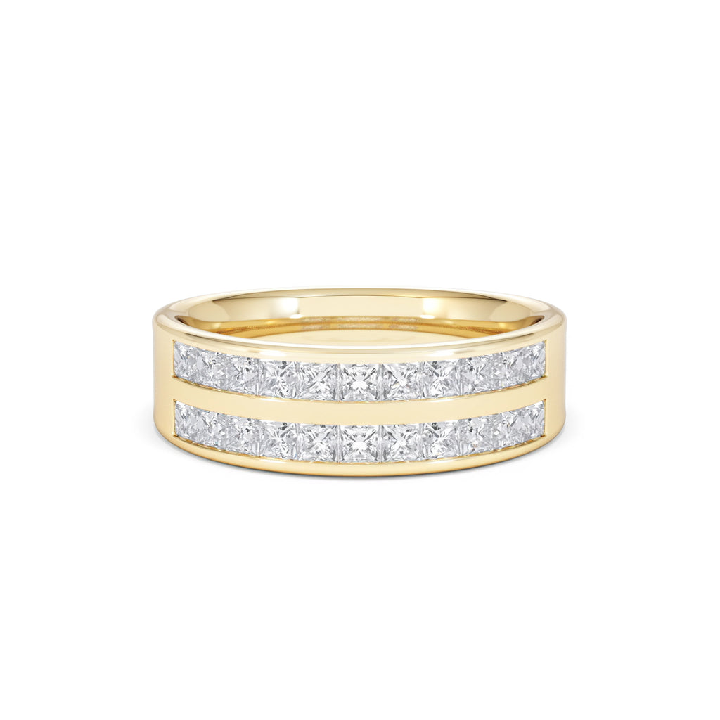 HOLLY 18K Gold Diamond ETERNITY RING 1.00CT G/VS