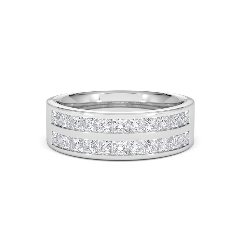 Holly 18K White Gold Diamond Eternity Ring G/VS