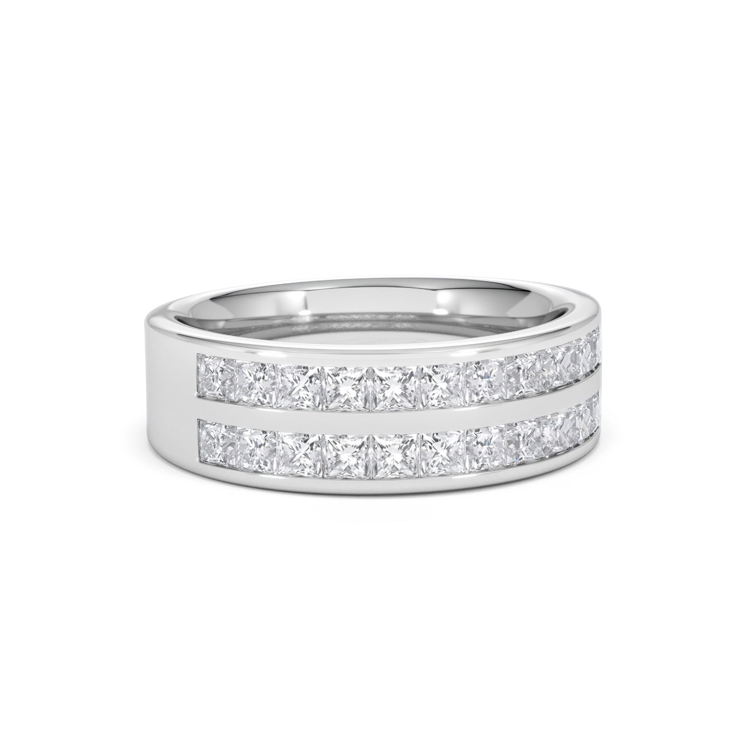 Holly 18K White Gold Diamond Eternity Ring G/VS - Main Image