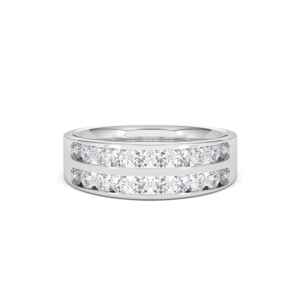 LUCY PLATINUM Diamond ETERNITY RING 1.00CT G/VS