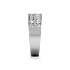 LUCY 18K White Gold Diamond ETERNITY RING 1.00CT G/VS
