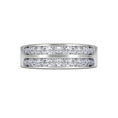 LUCY 18K White Gold Diamond ETERNITY RING 1.00CT G/VS