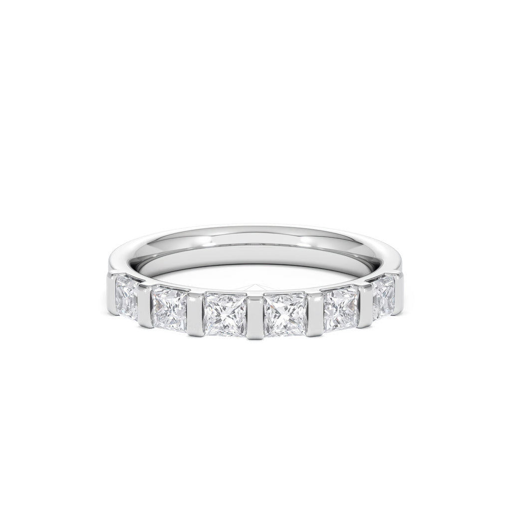 OLIVIA 18K White Gold Diamond ETERNITY RING 1.00CT H/SI