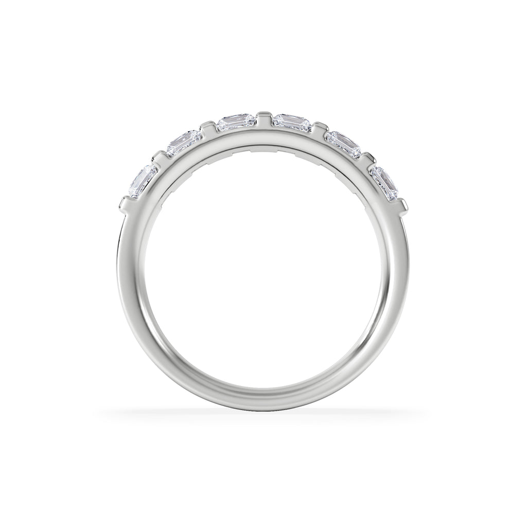 OLIVIA 18K White Gold Diamond ETERNITY RING 1.00CT H/SI