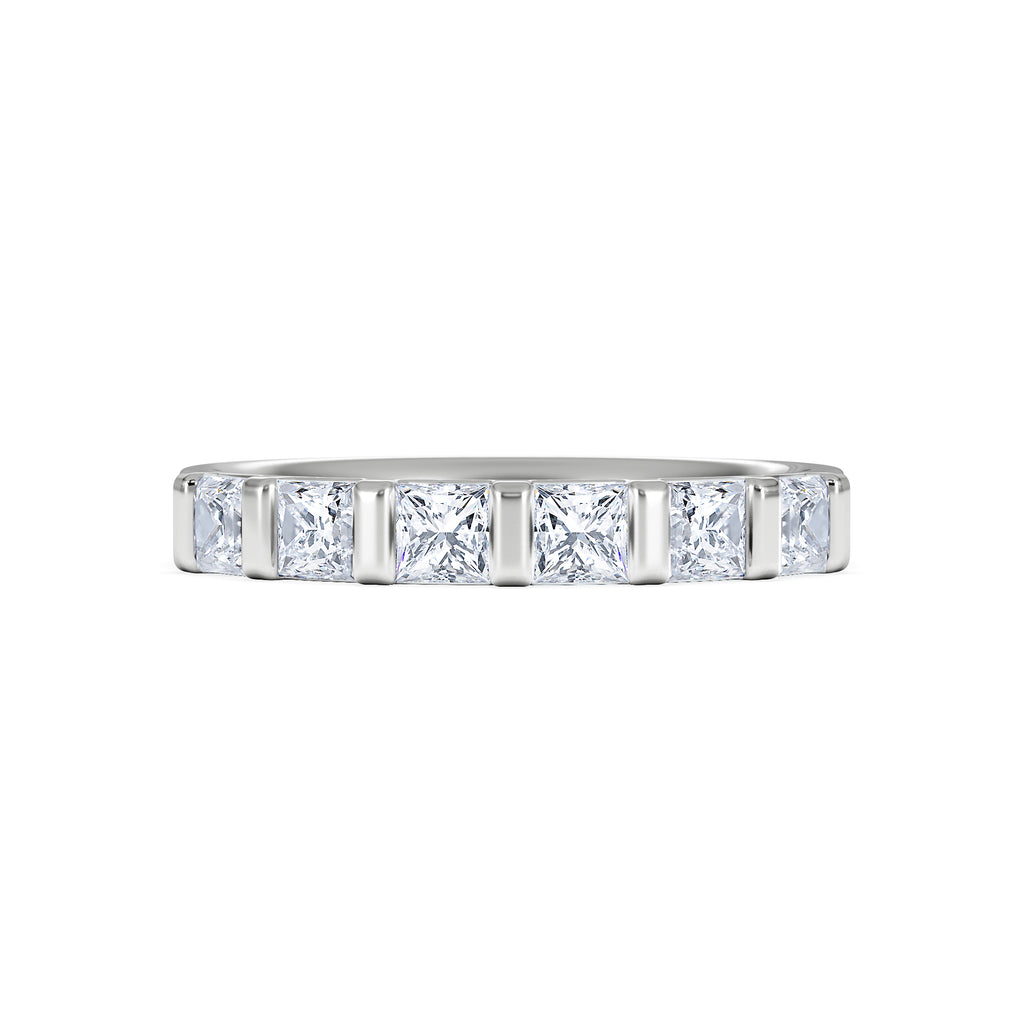 OLIVIA 18K White Gold Diamond ETERNITY RING 1.00CT G/VS
