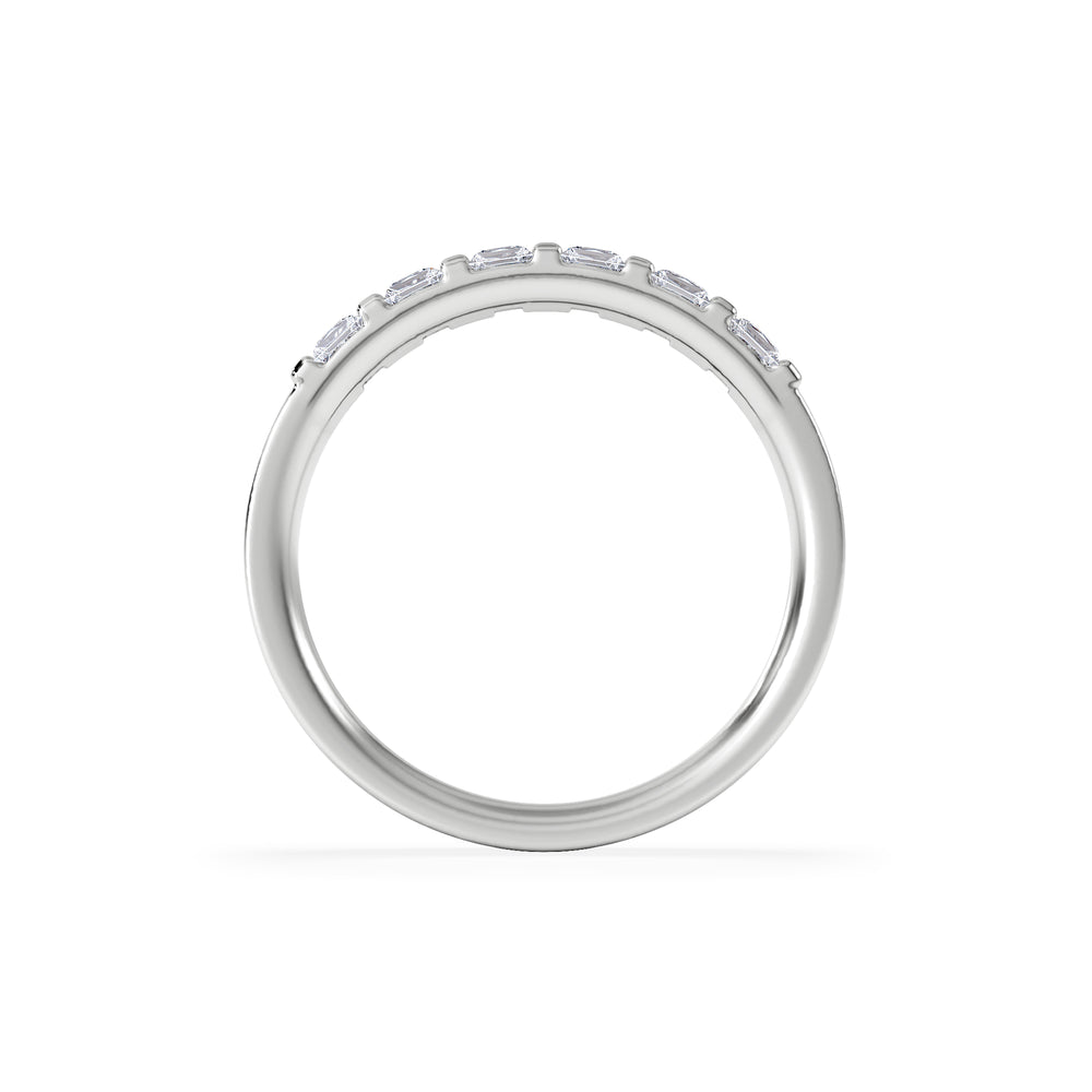 OLIVIA 18K White Gold Diamond ETERNITY RING 0.50CT G/VS