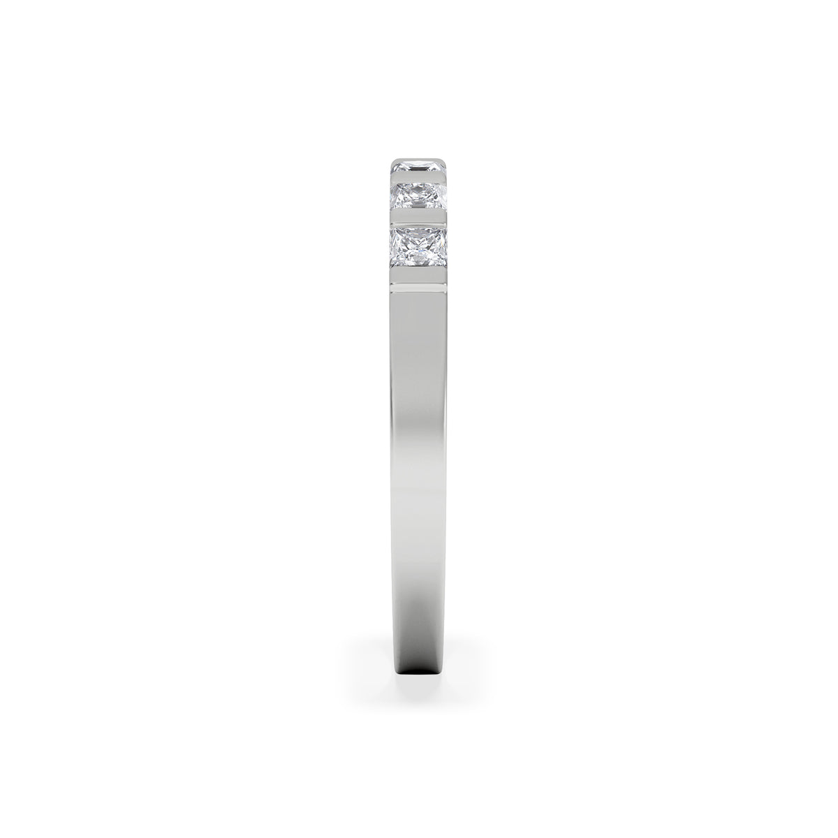 OLIVIA PLATINUM Diamond ETERNITY RING 0.50CT G/VS