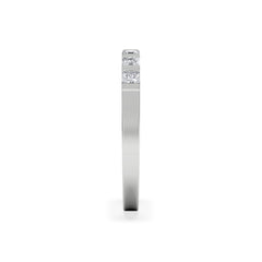 OLIVIA PLATINUM Diamond ETERNITY RING 0.50CT H/SI