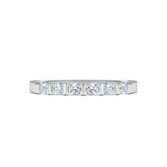 OLIVIA PLATINUM Diamond ETERNITY RING 0.50CT H/SI