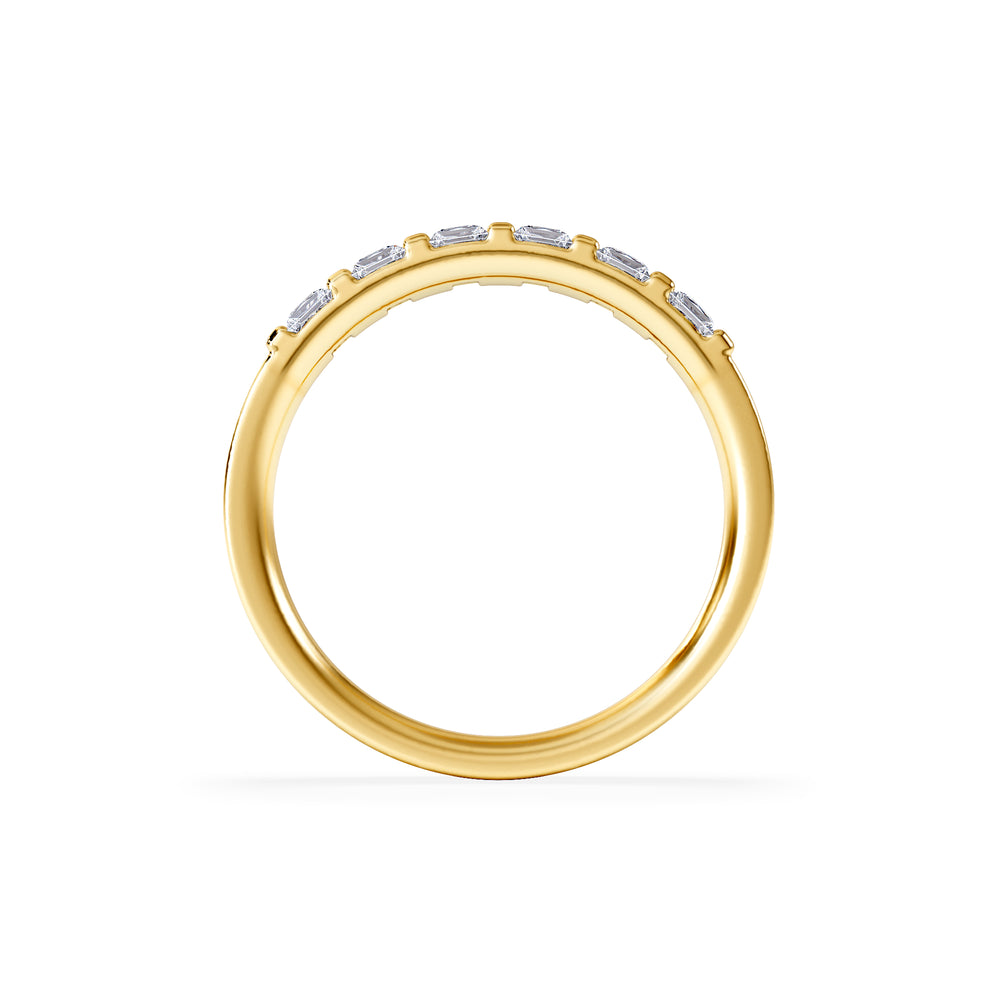 OLIVIA 18K Gold Diamond ETERNITY RING 0.50CT H/SI