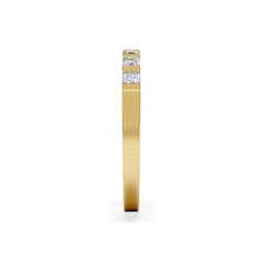 OLIVIA 18K Gold Diamond ETERNITY RING 0.50CT H/SI
