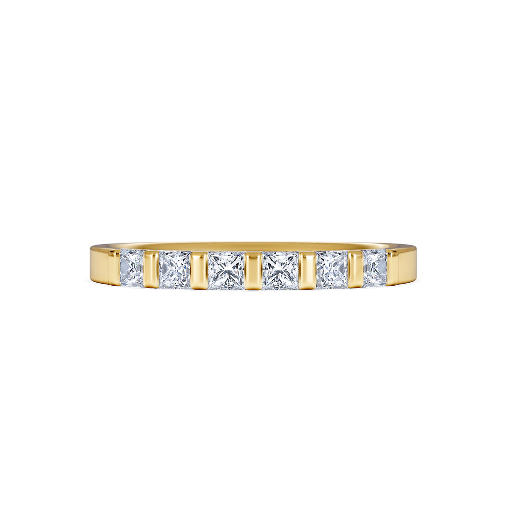 OLIVIA 18K Gold Diamond ETERNITY RING 0.50CT H/SI