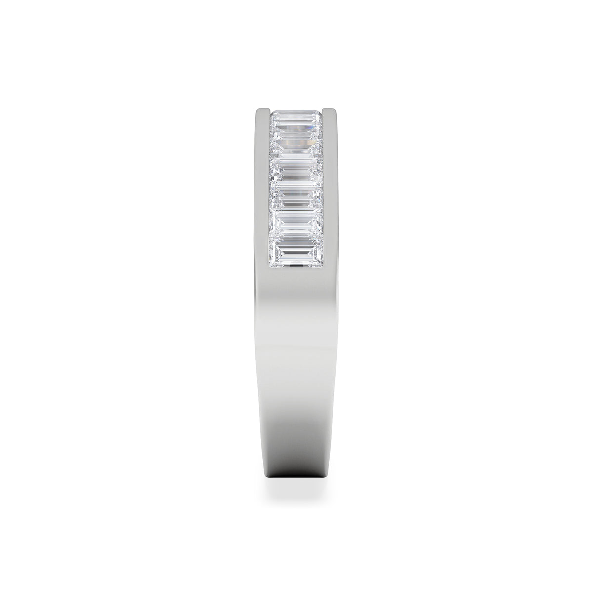GRACE 18K White Gold Diamond ETERNITY RING 1.00CT H/SI