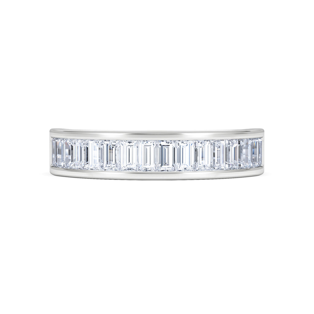 GRACE 18K White Gold Diamond ETERNITY RING 1.00CT H/SI