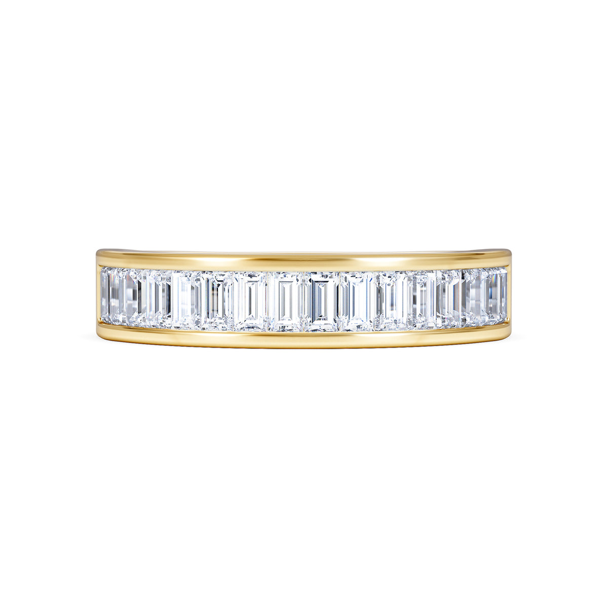 GRACE 18K Gold Diamond ETERNITY RING 1.00CT H/SI