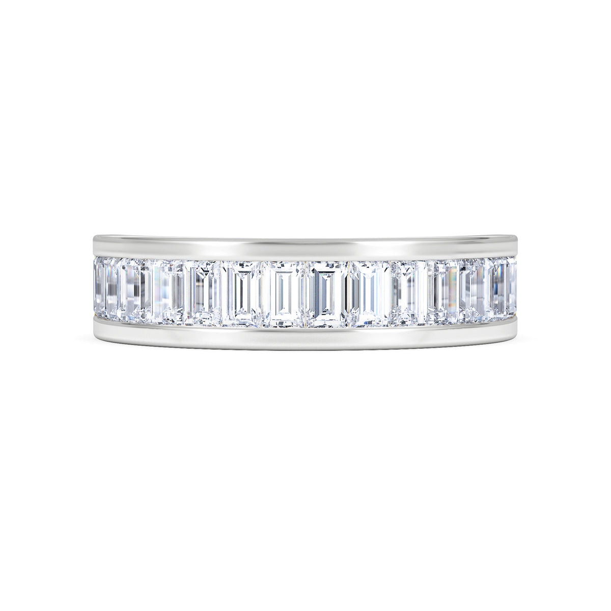 Grace Platinum Diamond Eternity Ring 1.50CT H/SI