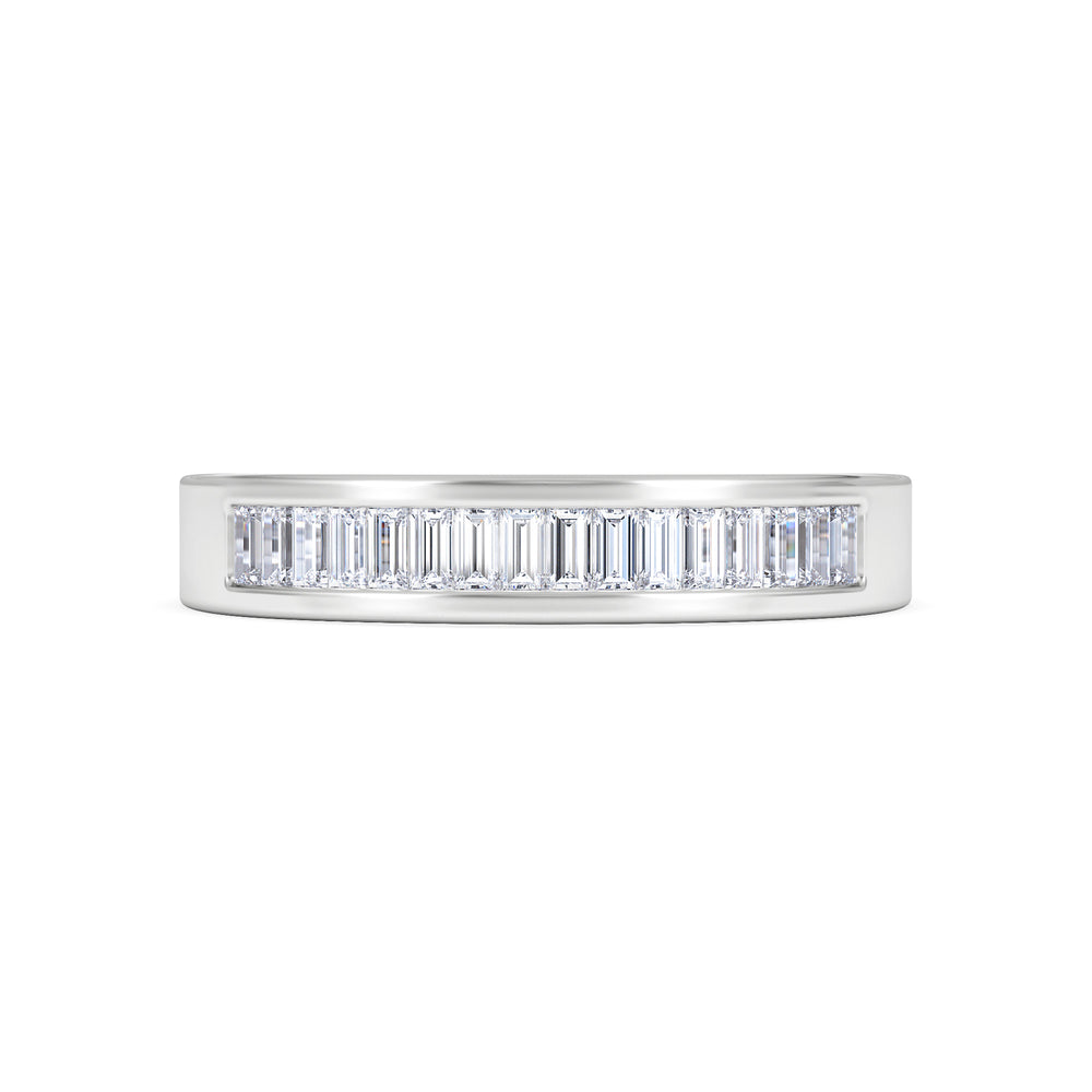 GRACE 18K White Gold Diamond ETERNITY RING 0.50CT H/SI