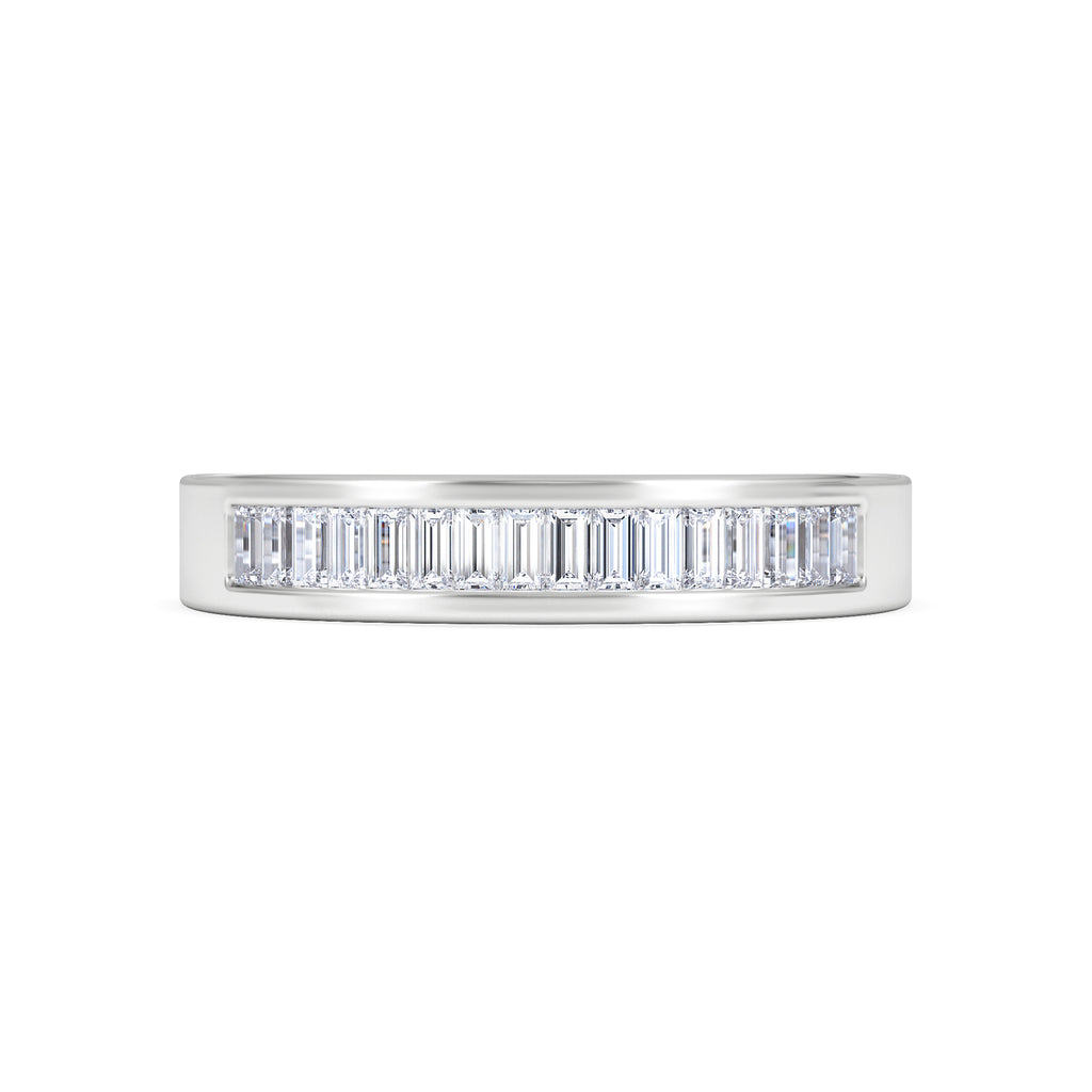 GRACE 18K White Gold Diamond ETERNITY RING 0.50CT H/SI
