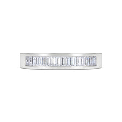 GRACE 18K White Gold Diamond ETERNITY RING 0.50CT H/SI