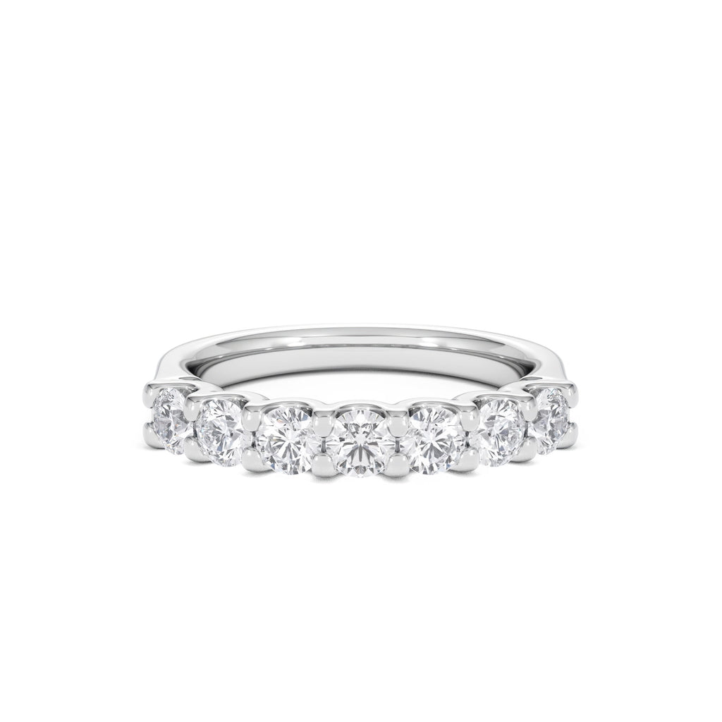 Chloe 18K White Gold Lab Diamond Eternity Ring 1.00ct G/Vs