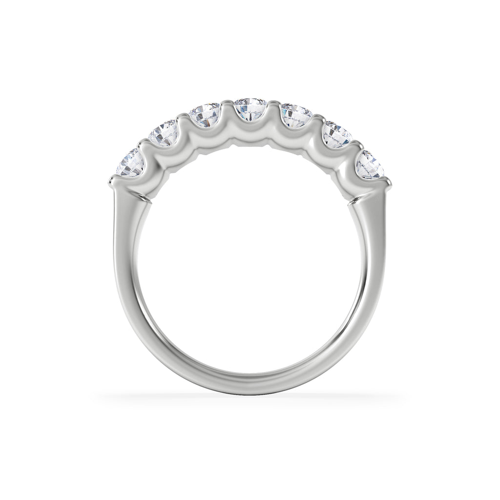 Chloe 18K White Gold Lab Diamond Eternity Ring 1.00ct G/Vs