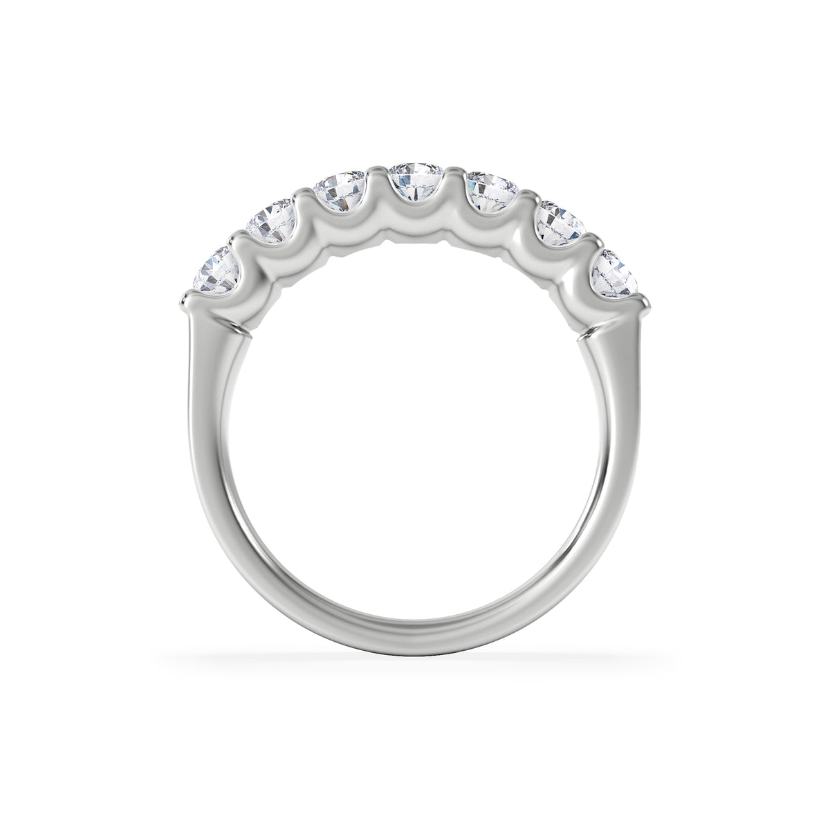 Chloe 18K White Gold Lab Diamond Eternity Ring 1.00ct G/Vs