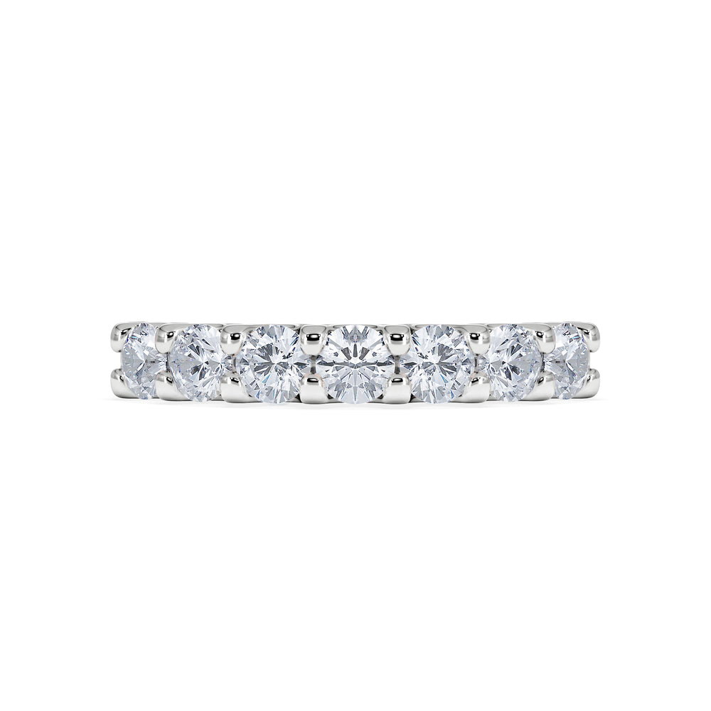 Chloe 18K White Gold Lab Diamond Eternity Ring 1.00ct G/Vs