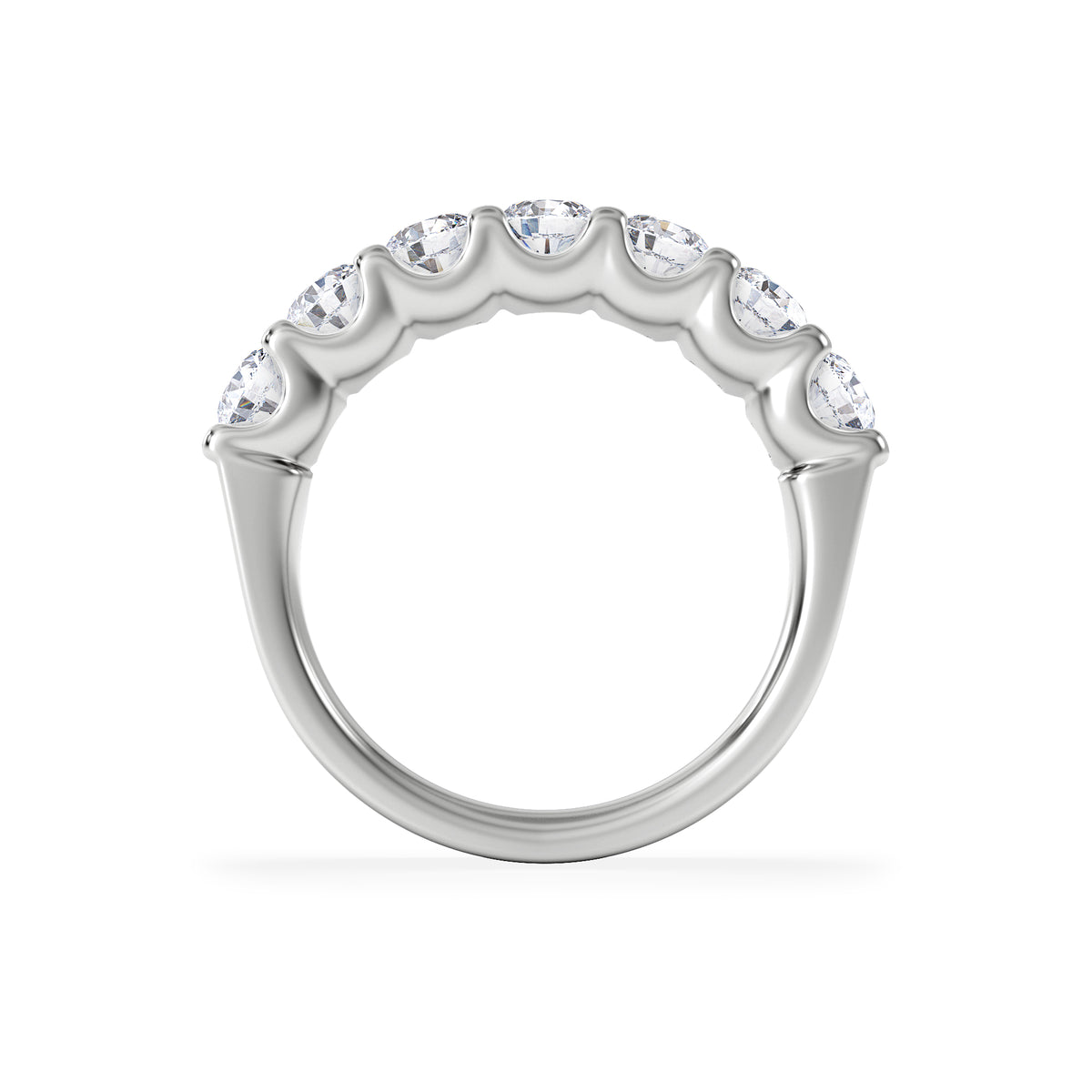 Chloe 18K White Gold Diamond Eternity Ring 1.50ct G/Vs