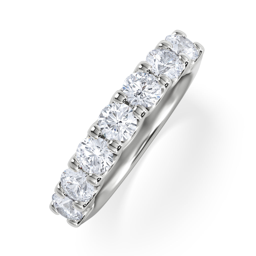 Chloe Platinum Diamond Eternity Ring 1.50ct H/Si