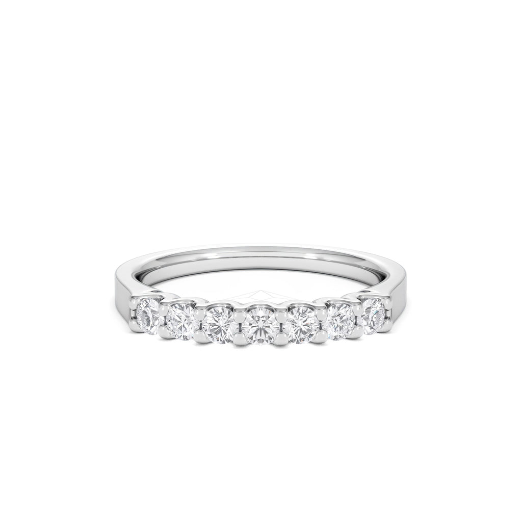 Chloe 18K White Gold Lab Diamond Eternity Ring 0.50ct G/Vs