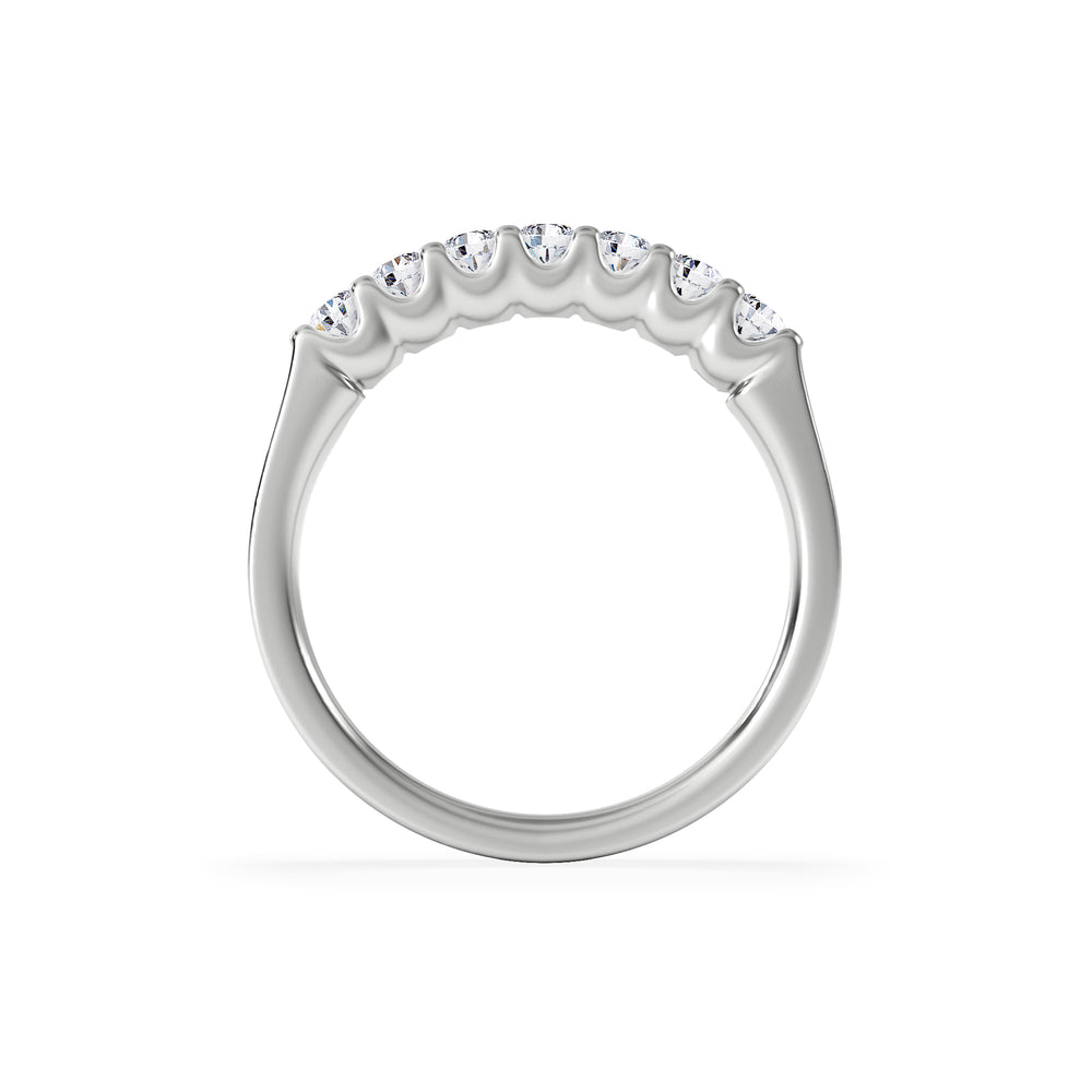 Chloe 18K White Gold Lab Diamond Eternity Ring 0.50ct F/VS