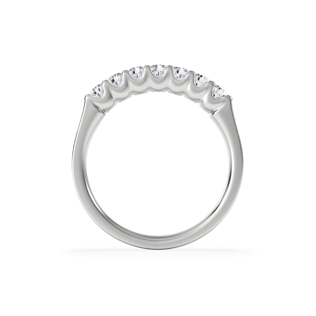 Chloe 18K White Gold Lab Diamond Eternity Ring 0.50ct F/VS