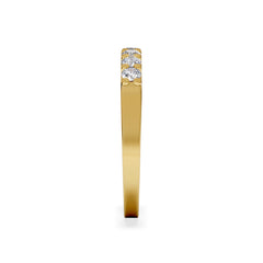 Chloe 18K Gold Lab Diamond Eternity Ring 0.50ct F/VS