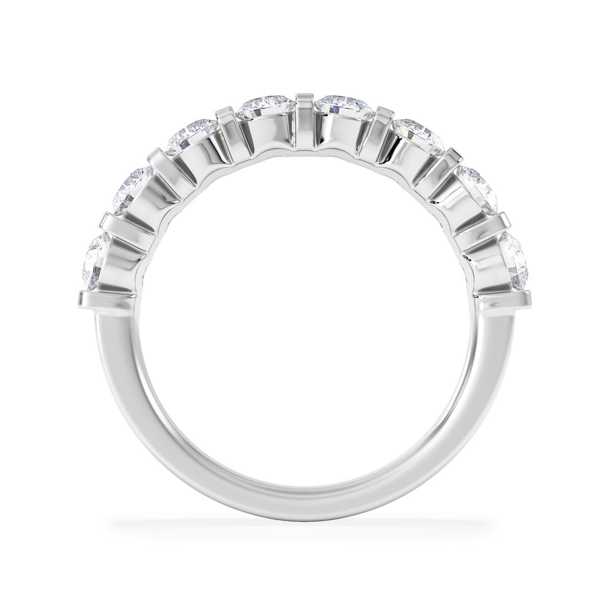 HANNAH PLATINUM Diamond ETERNITY RING 1.00CT H/SI