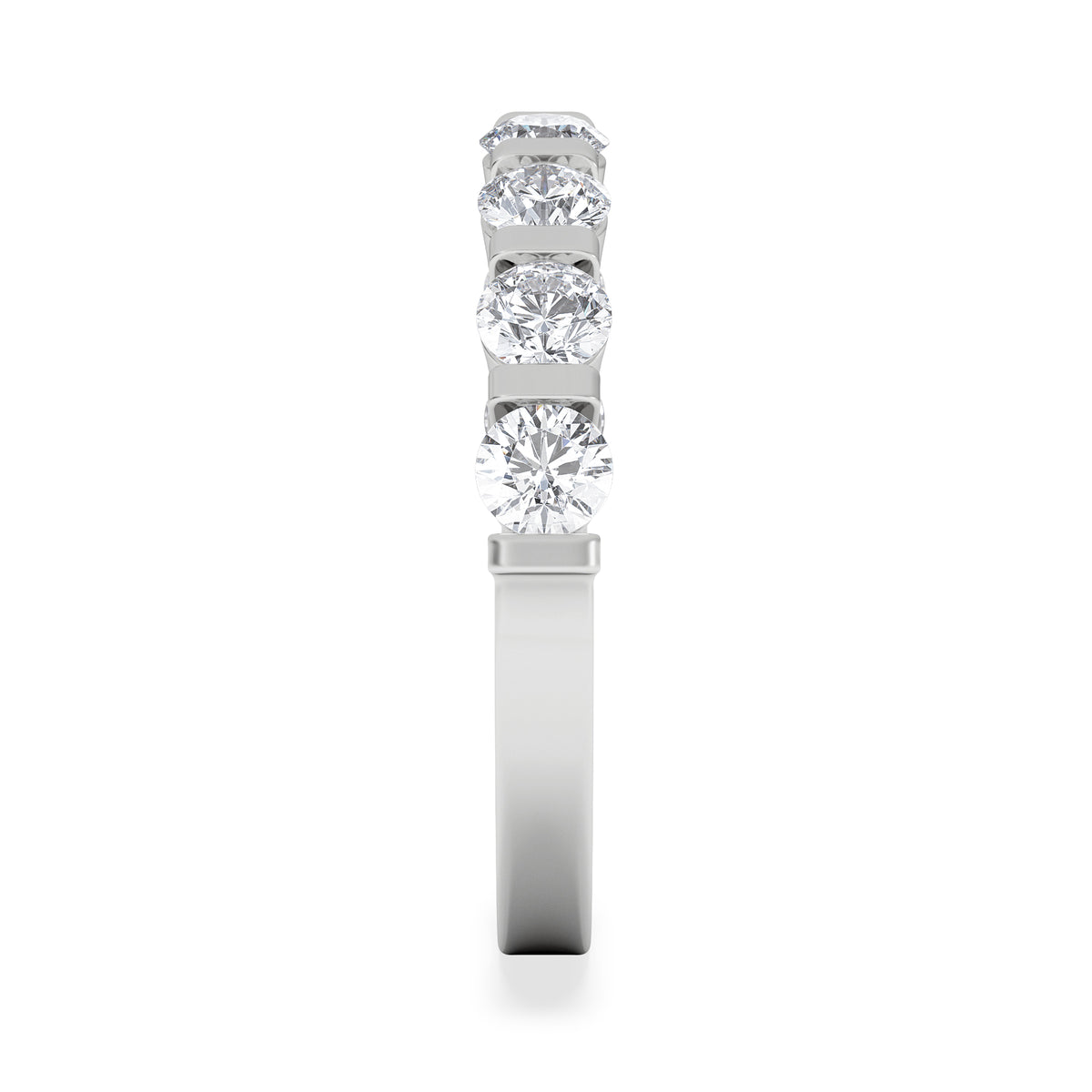 HANNAH PLATINUM Diamond ETERNITY RING 1.00CT H/SI