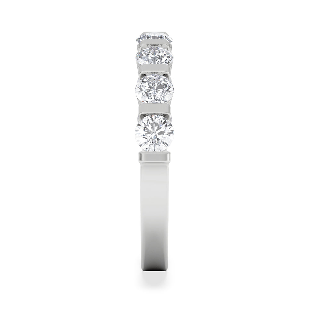 HANNAH 18K White Gold Diamond ETERNITY RING 1.00CT G/VS