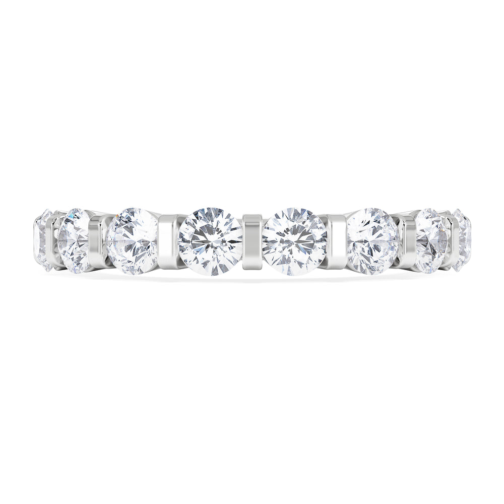 HANNAH PLATINUM Diamond ETERNITY RING 1.00CT G/VS