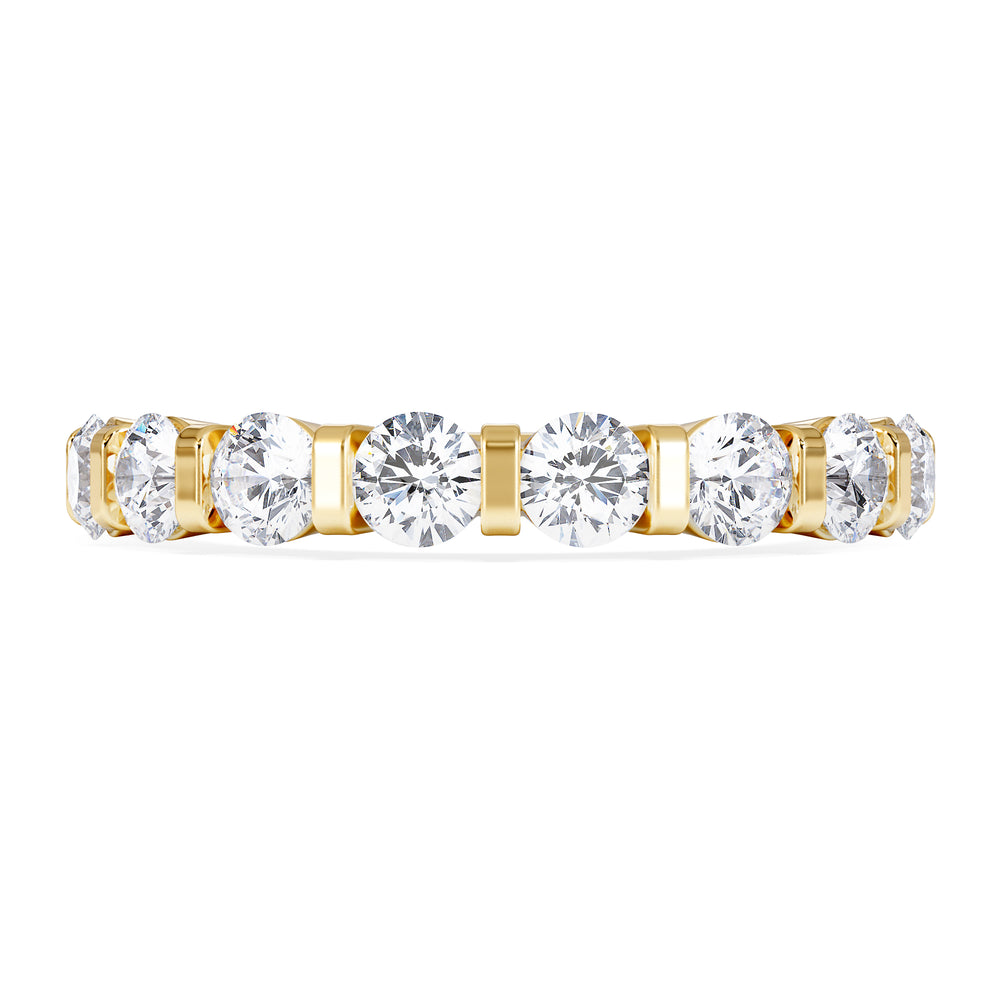 HANNAH 18K Gold Diamond ETERNITY RING 1.00CT G/VS