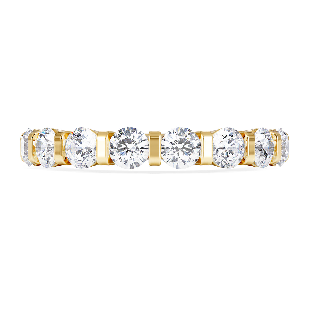 HANNAH 18K Gold Diamond ETERNITY RING 1.00CT G/VS