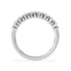 HANNAH 18K White Gold Diamond ETERNITY RING 0.50CT H/SI