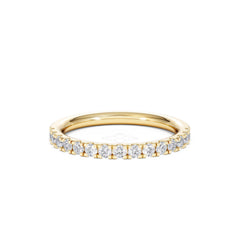 15 Stone Chloe 18K Gold Diamond Eternity Ring 0.50ct G/Vs
