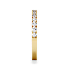 15 Stone Chloe 18K Gold Diamond Eternity Ring 0.50ct G/Vs