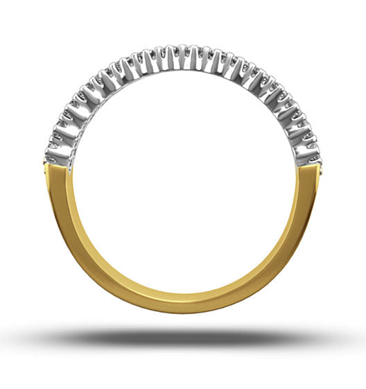JASMINE 18K Gold Diamond ETERNITY RING 1.00CT G/VS