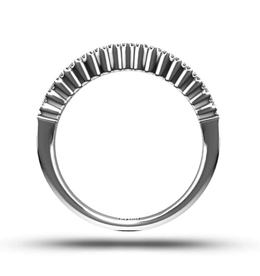 SOPHIE PLATINUM Diamond ETERNITY RING 0.50CT G/VS
