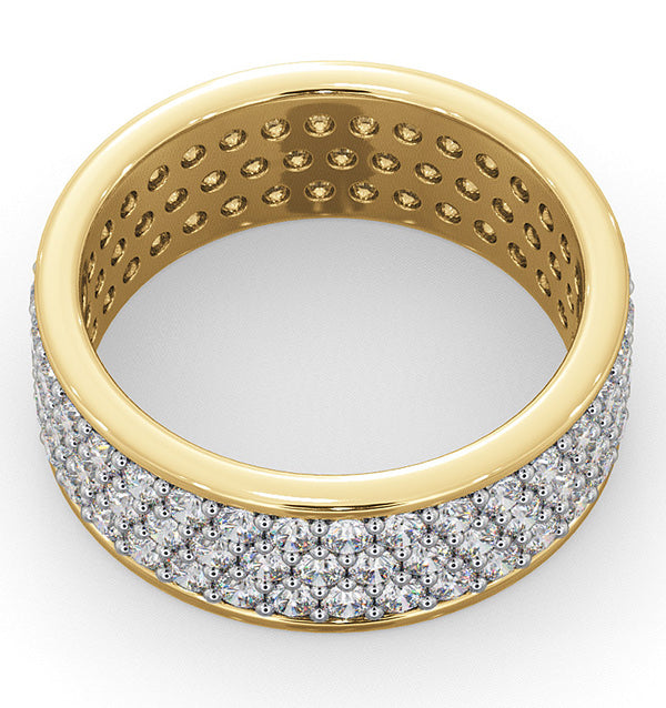 Eternity Ring Tia 18Ky Diamond 2.00ct H/Si