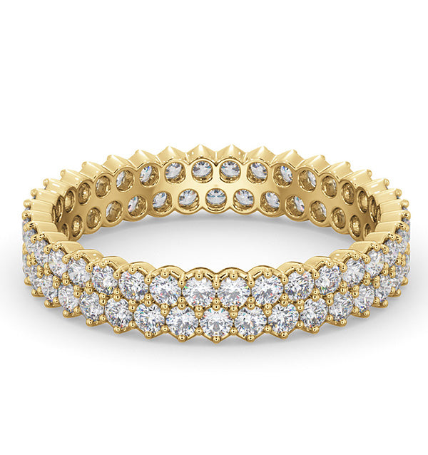 Eternity Ring Jasmine 18K Gold Diamond 1.00ct H/Si