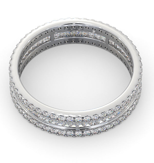 Eternity Ring Katie Platinum Diamond 1.00ct H/Si