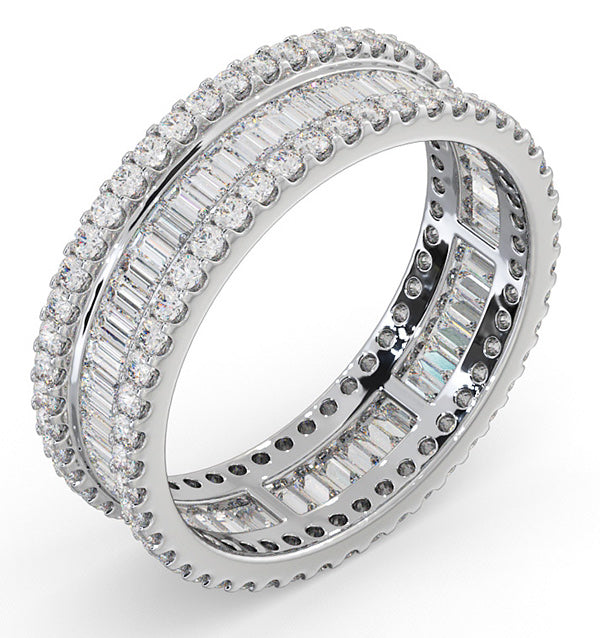 Eternity Ring Katie Platinum Diamond 2.00ct G/Vs