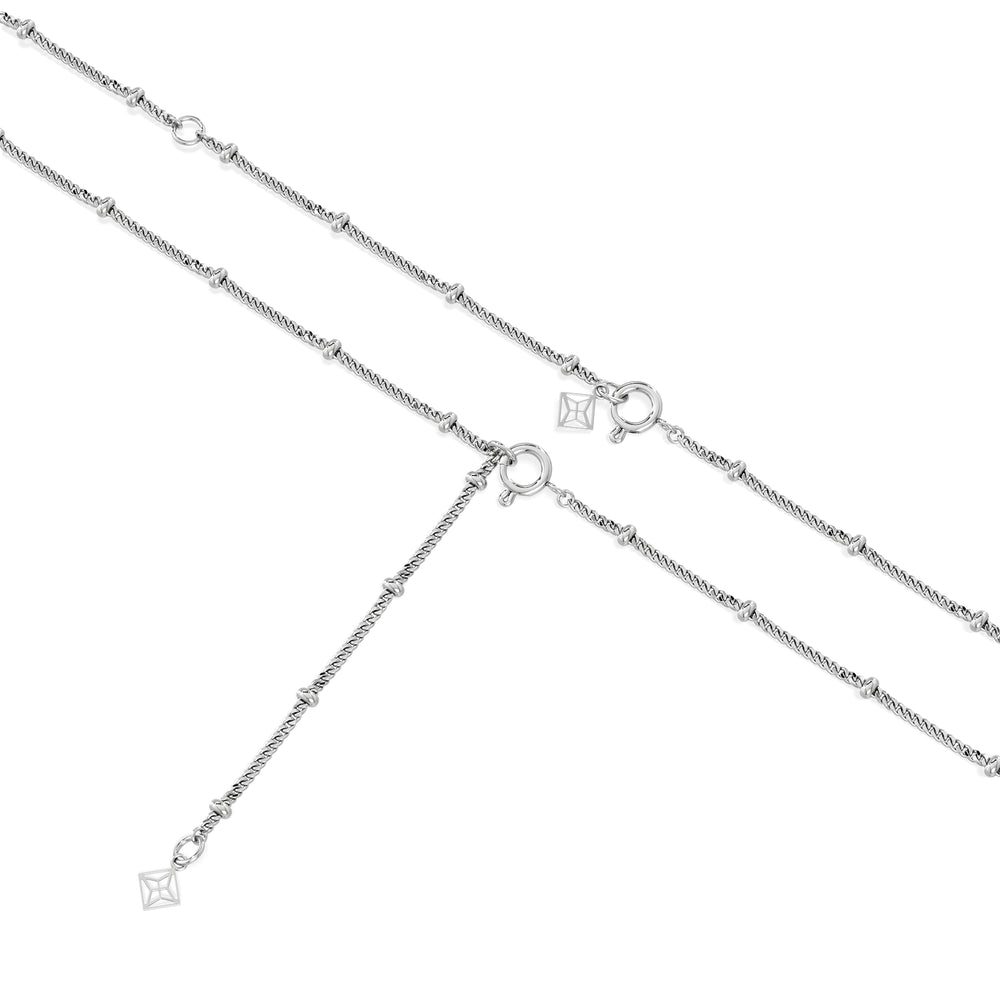 Astrology Aries 0.07ct Lab Grown Diamond Medallion Pendant Necklace in Sterling Silver