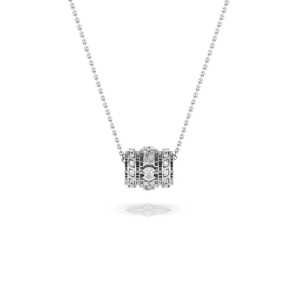 Bond 0.14ct Lab Diamond Necklace in Sterling Silver